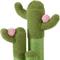 Show in main carousel: Frisco Self Warming Bolster Round Bed, Gray + Cactus Cat Scratching Post, 33-in, Tri-post slide 7 of 9