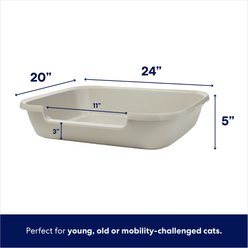 Frisco Senior & Kitten Cat Litter Box, Large, 24-in slide 2 of 5
