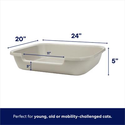 Show full view: Frisco Senior & Kitten Cat Litter Box, Large, 24-in slide 3 of 7