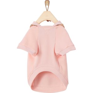 Frisco Sequin Dog & Cat Hoodie, Pink, Large