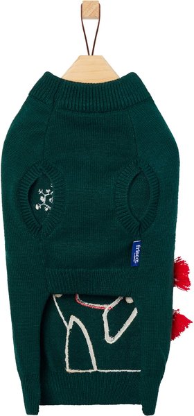 Show full view: Frisco Sequin Polar Bear Dog & Cat Sweater, Small slide 5 of 12