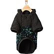 Show in main carousel: Frisco Sequin Sherpa Dog & Cat Hoodie, Black, XX-Large slide 4 of 10