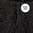 Show in main carousel: Frisco Sequin Sherpa Dog & Cat Hoodie, Black, XX-Large slide 6 of 10