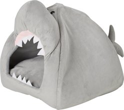 Frisco Shark Covered Tent Cat & Dog Bed slide 2 of 6