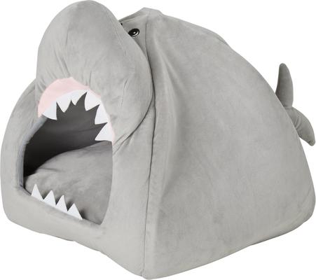 Show full view: Frisco Shark Covered Tent Cat & Dog Bed slide 3 of 9