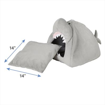 Show full view: Frisco Shark Covered Tent Cat & Dog Bed slide 6 of 9