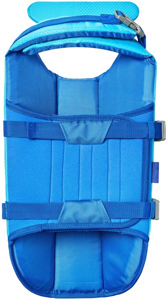 Show full view: Frisco Shark Dog Life Jacket, Blue, Small slide 6 of 11