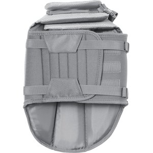 Frisco Shark Dog Life Jacket, Gray, Large