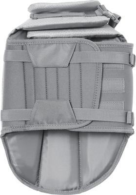 Show full view: Frisco Shark Dog Life Jacket, Gray, Small slide 8 of 13