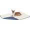 Show in main carousel: Frisco Sherpa Cat & Dog Throw Blanket, Navy Herringbone, Small slide 3 of 8