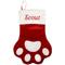 Show in main carousel: Frisco Christmas Sherpa Plaid Paw Holiday Personalized Dog & Cat Stocking, Red slide 1 of 5