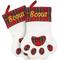 Show in main carousel: Frisco Christmas Sherpa Plaid Paw Holiday Personalized Dog & Cat Stocking, White slide 3 of 8