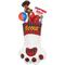Show in main carousel: Frisco Christmas Sherpa Plaid Paw Holiday Personalized Dog & Cat Stocking, White slide 6 of 8