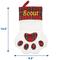 Show in main carousel: Frisco Christmas Sherpa Plaid Paw Holiday Personalized Dog & Cat Stocking, White slide 7 of 8