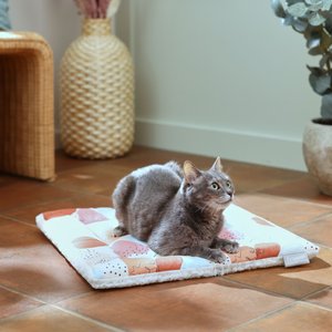 Frisco Sherpa Reversible Cat Mat, Calico Cat
