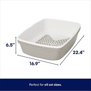 Frisco Sifting Cat Litter Box, Large, 22-in