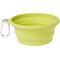 Show in main carousel: Frisco Silicone Collapsible Travel Bowl with Carabiner, Chartreuse Green, Medium: 3 cup slide 1 of 8