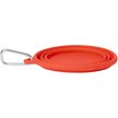 Show in main carousel: Frisco Silicone Collapsible Travel Bowl with Carabiner, Red, Medium: 3 cup slide 3 of 8