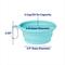 Show in main carousel: Frisco Silicone Collapsible Travel Bowl with Carabiner, Teal, Medium: 3 cup slide 2 of 8