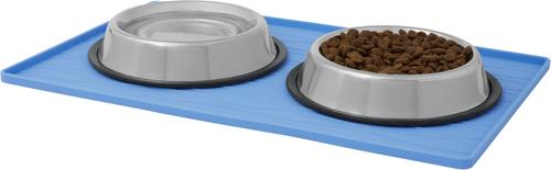 Show full view: Frisco Silicone Dog & Cat Food Mat, Blue, Medium slide 5 of 9