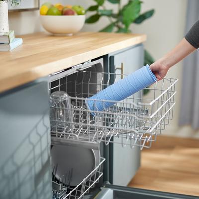 Show full view: Frisco Silicone Dog & Cat Food Mat, Blue, Medium slide 7 of 9