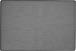 Frisco Silicone Dog & Cat Food Mat, Gray, Large