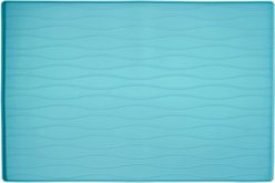 Frisco Silicone Dog & Cat Food Mat, Teal, Medium