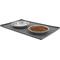 Show in main carousel: Frisco Silicone Food Mat, Gray, Medium & Frisco Marble Design Stainless Steel Double Elevated Dog Bowls, 3 Cups, Black Stand slide 3 of 8