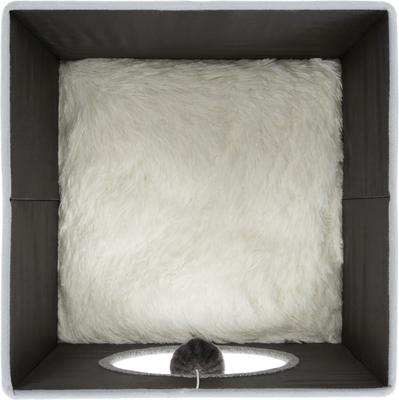 Show full view: Frisco Single Cube Stackable & Collapsible Cat Condo, Gray slide 5 of 9