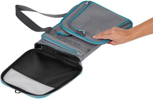 Show full view: Frisco Single Soft Sided Expandable Airline Compliant Dog & Cat Carrier, Gray, Medium slide 5 of 8