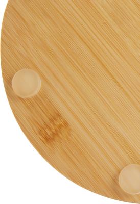 Show full view: Frisco Slanted Non-Skid Elevated Bamboo Melamine Bowl with Bamboo Stand, Large: 6 cup slide 8 of 11