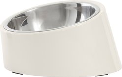 Frisco Slanted Stainless Steel Bowl, Cream, Small: 1 cup, 1 count