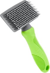 Frisco Soft Bristle Slicker Dog Brush, Small
