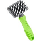 Frisco Soft Bristle Slicker Dog Brush, Small
