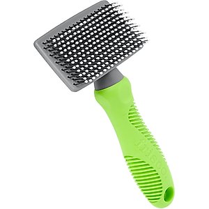 Frisco Soft Bristle Slicker Dog Brush, Small