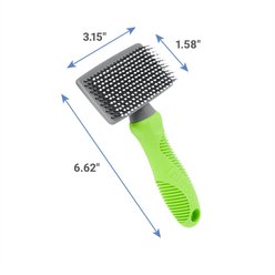 Frisco Soft Bristle Slicker Dog Brush, Small slide 2 of 4