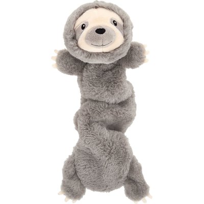 Frisco Frisco Sloth Bungee Plush Squeaky Dog Toy, Medium/Large