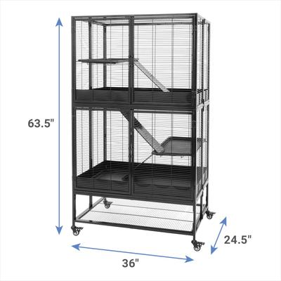 Show full view: Frisco Small Animal Cage, Two Story slide 2 of 11