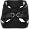 Show in main carousel: Frisco Small Breed Soft Vest Step In Back Clip Dog Harness, Black, 12 to 15-in chest slide 4 of 8