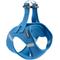 Show in main carousel: Frisco Small Breed Soft Vest Step In Back Clip Dog Harness, Blue, 15 to 18-in chest slide 5 of 8