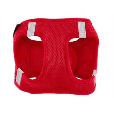 Frisco Frisco Small Breed Soft Vest Step In Back Clip Dog Harness, Red, 11 to 13-in chest