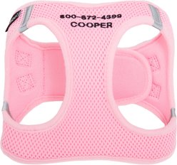 Frisco Small Breed Soft Vest Step In Personalized Back Clip Dog Harness, Pink, 15 to 18-in chest