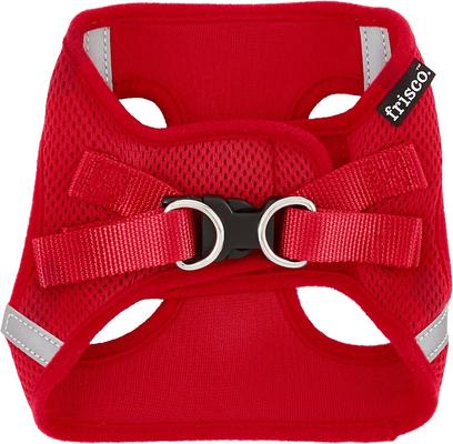 Show full view: Frisco Small Breed Soft Vest Step In Personalized Back Clip Dog Harness, Red, 15 to 18-in chest slide 5 of 9