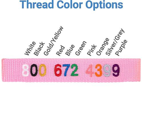 Show full view: Frisco Small & Medium Breed Soft Mesh Personalized Back Clip Dog Harness, 12 to 16.5-in chest, Pink slide 3 of 8