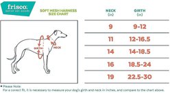Frisco Small & Medium Breed Soft Mesh Personalized Back Clip Dog Harness, 18.5 to 24-in chest, Blue slide 2 of 7