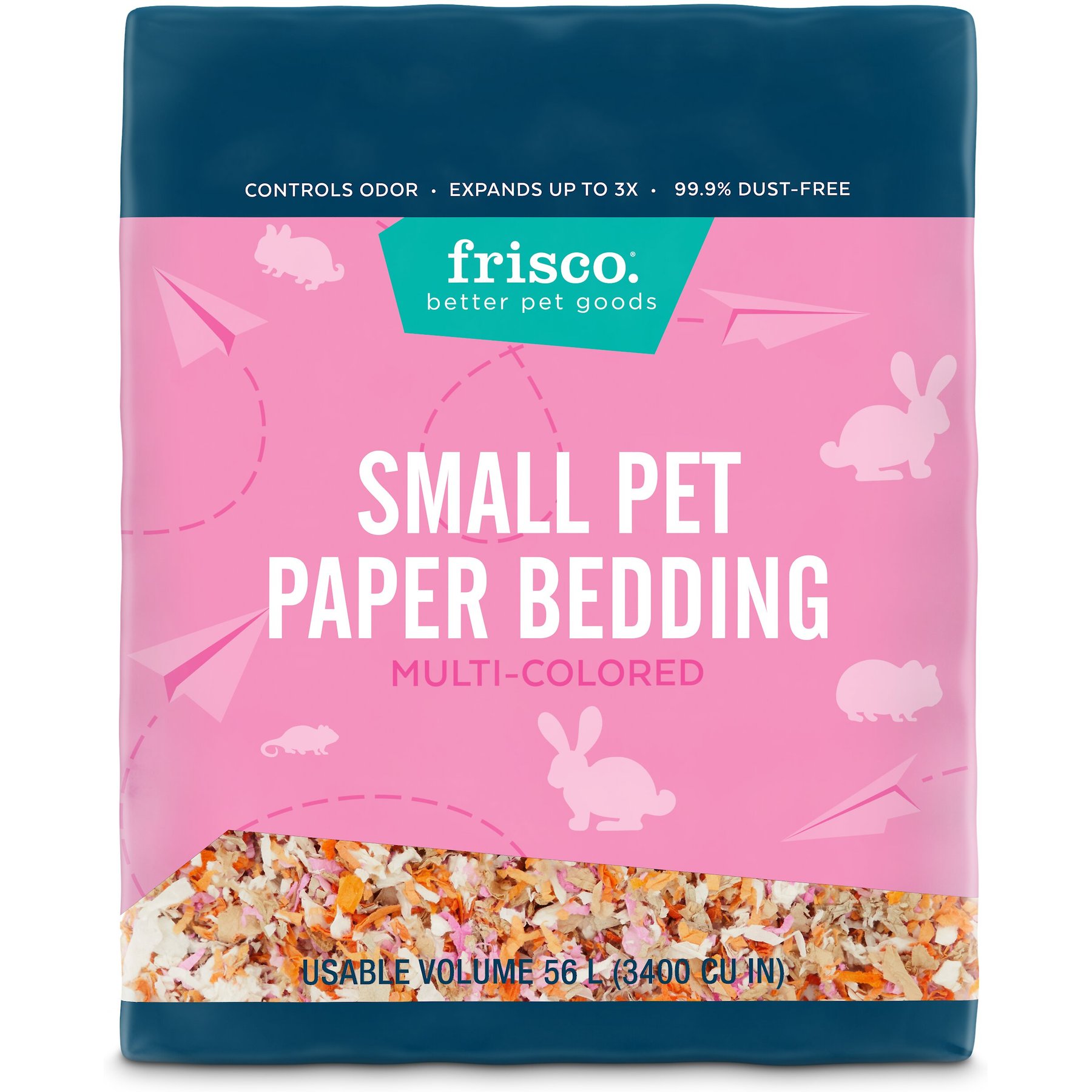 Frisco Small Pet Paper Bedding, 56-L