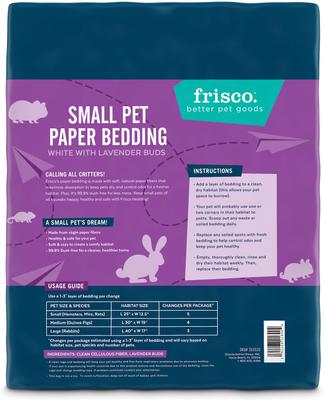 Show full view: Frisco Small Pet Paper Bedding, 56-L slide 2 of 7