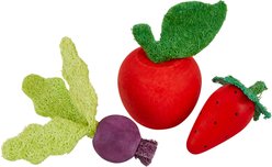 Frisco Small Pet Wooden Fruit Assortment Chew Toy