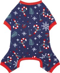 Frisco Snowy Nights Dog & Cat Cozy Polar Fleece PJs, Medium