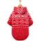 Show in main carousel: Frisco Snuggle Up Knit Dog & Cat Hoodie, Red DNU, XX-Large slide 4 of 11